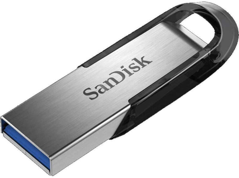 SanDisk 64GB Ultra Flair USB 3.0 Flash Drive - SDCZ73-064G-G46, Silver
