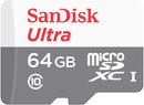 SanDisk Ultra 64GB Class 10 Micro SD SDXC UHS-I Memory Card up to 100MB/s (SDSQUNR-064G-GN3MN)